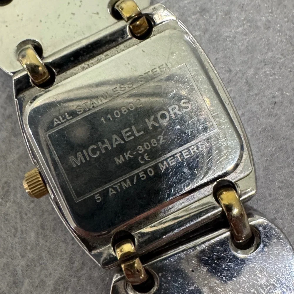 Michael Kors scratches stainless